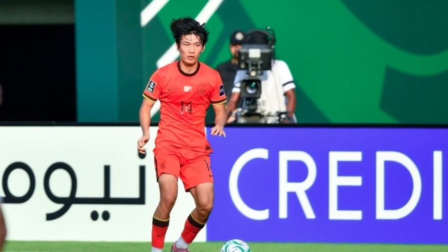 Chinese midfielder suspended for U23 Asian Cup semifinal against Vietnam